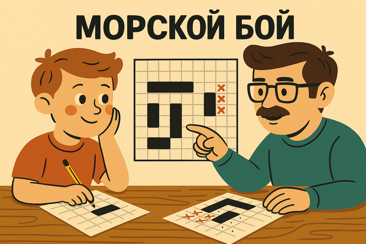 Как играть в «Морской бой»: простые правила для детей и новичков + польза для развития